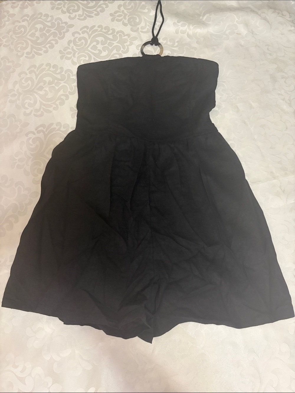 Old Navy Black Strapless Romper